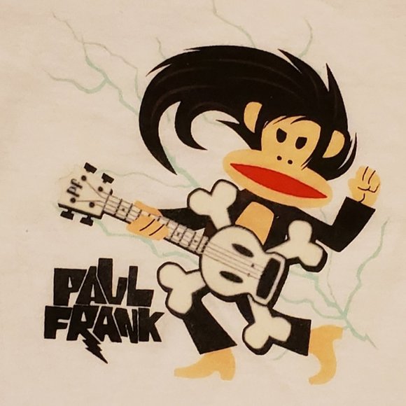 NWT PAUL FRANK Baby Shorts Shirt Set Monkey Rock Star Guitar Musician 0-3 Months